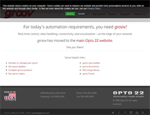 Tablet Screenshot of groov.com